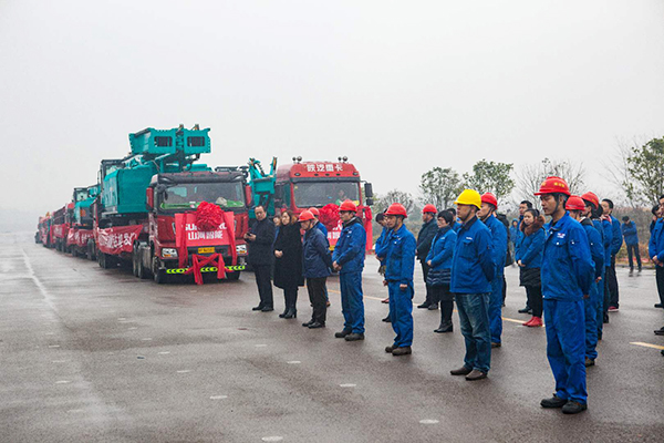 新年开门红！尊龙凯时智能5000万装备批量发车